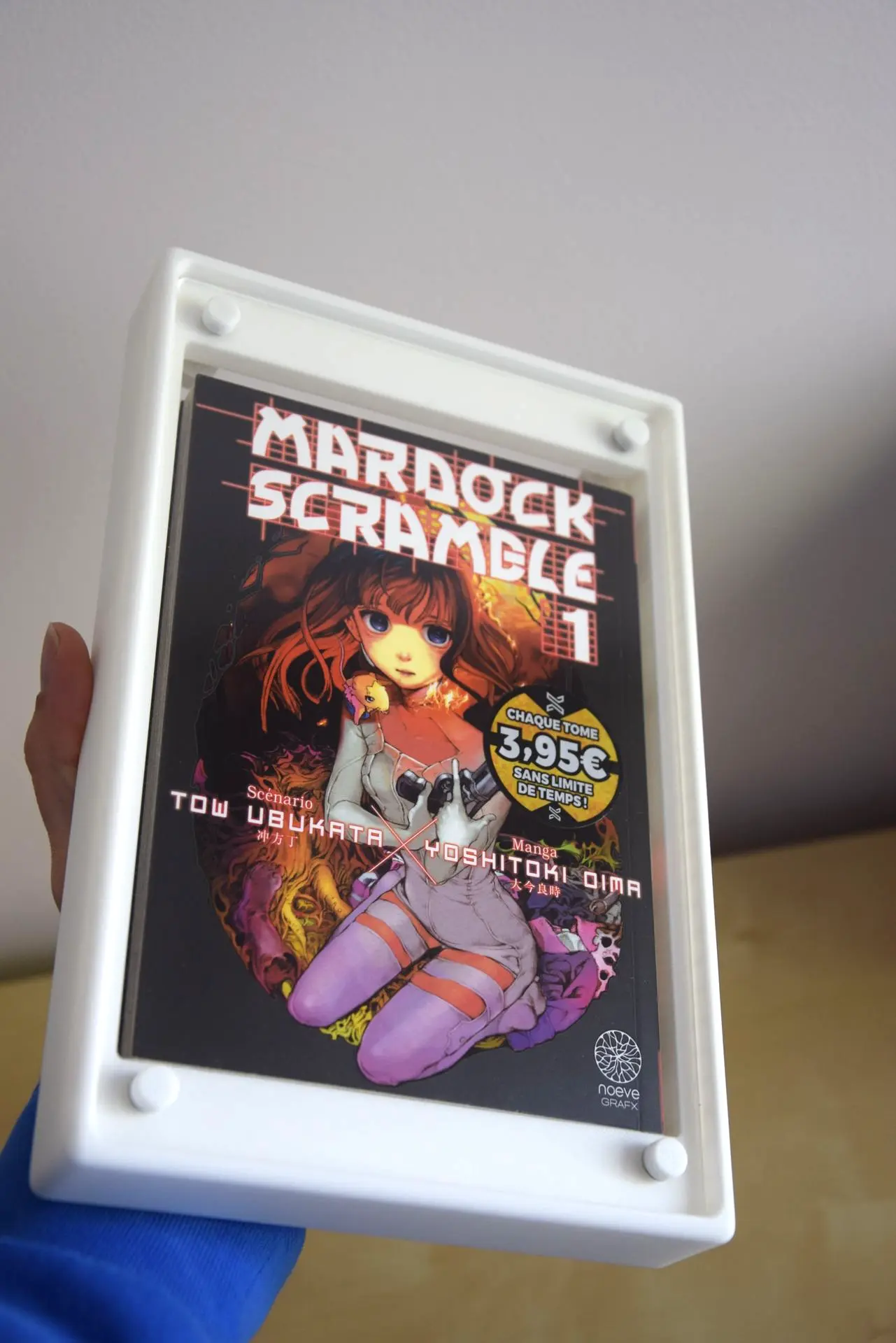 Boîtier / Boîte / Présentoir  avec plaques acrylique pour la protection / conservation / exposition / décoration de manga / livre / DVD / Bluray / Blu-ray / Jeux-vidéo / Jeu-vidéo / Playstation / Xbox / Nintendo / Sega