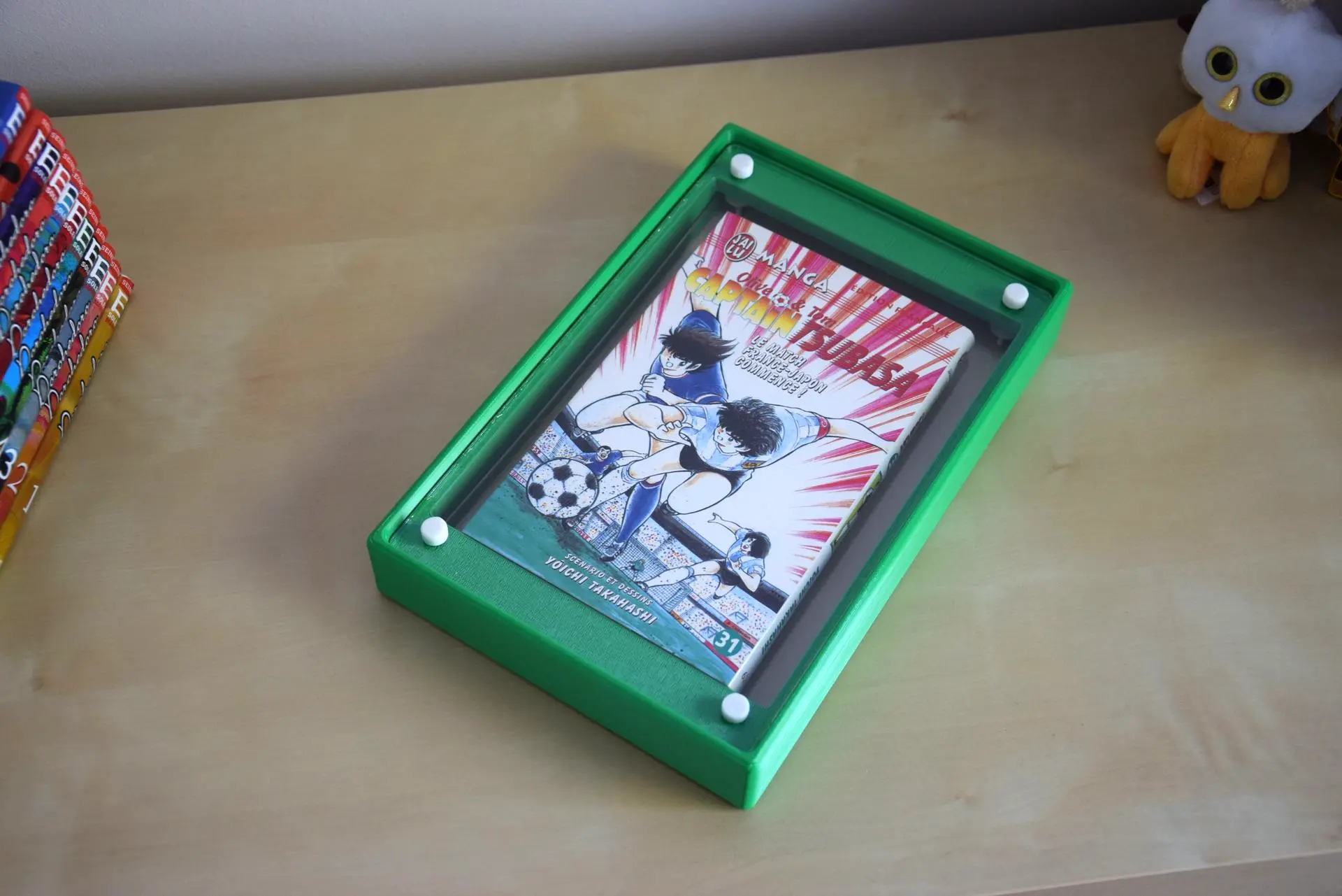 Boîtier / Boîte / Présentoir  avec plaques acrylique pour la protection / conservation / exposition / décoration de manga / livre / DVD / Bluray / Blu-ray / Jeux-vidéo / Jeu-vidéo