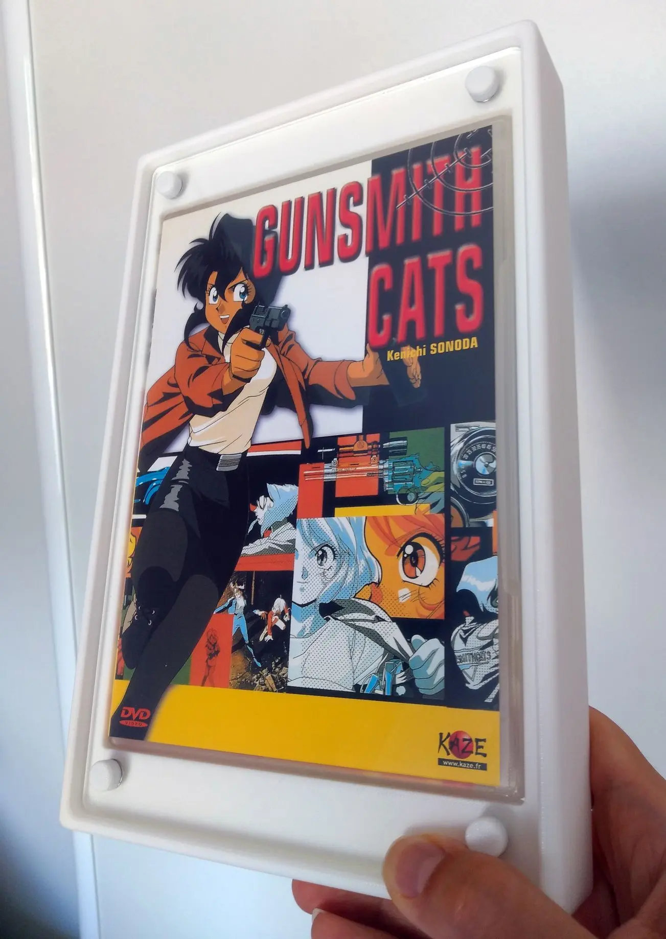 Gunsmith Cats DVD dans boîtier BLANC.