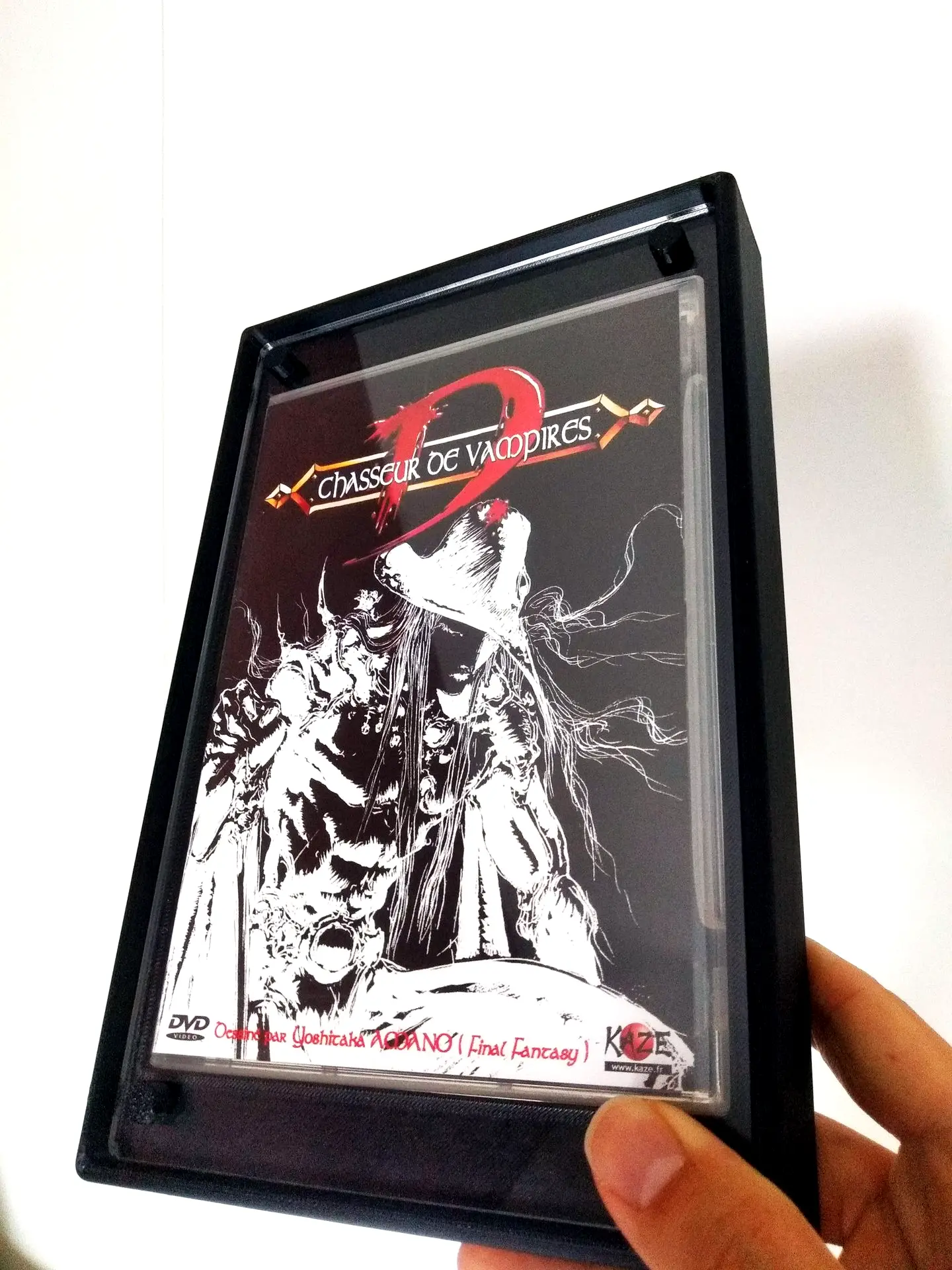 Boîtier / Boîte / Présentoir  / Box Horiden avec plaques acrylique pour la protection / conservation / exposition / décoration de manga / livre / DVD / Bluray / Blu-ray / Jeux-vidéo / Jeu-vidéo / Playstation / Xbox / Nintendo / Sega