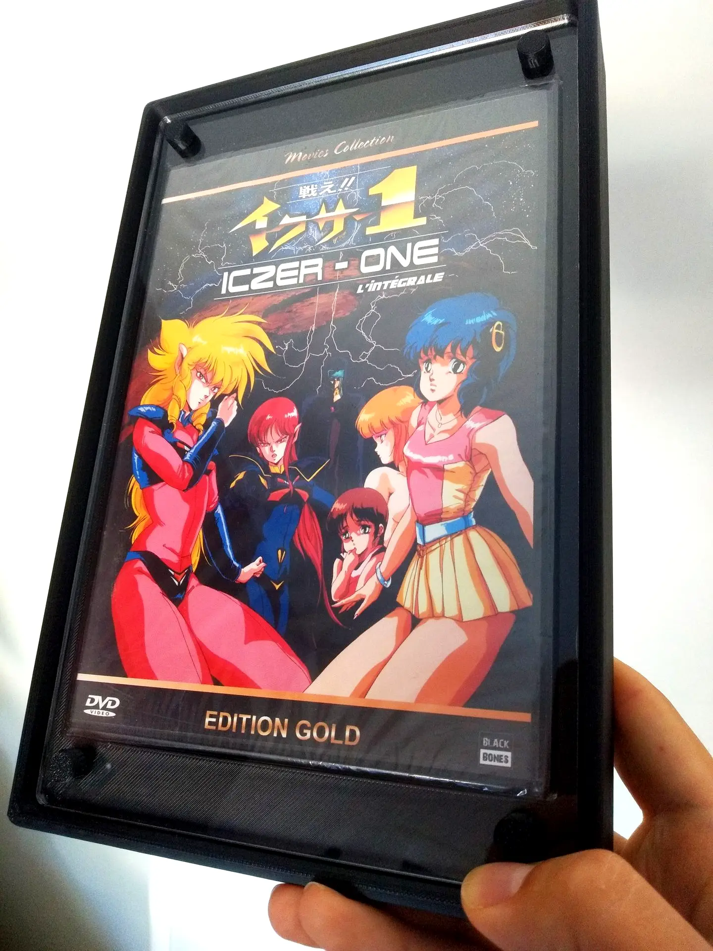 Boîtier / Boîte / Présentoir  / Box Horiden avec plaques acrylique pour la protection / conservation / exposition / décoration de manga / livre / DVD / Bluray / Blu-ray / Jeux-vidéo / Jeu-vidéo / Playstation / Xbox / Nintendo / Sega