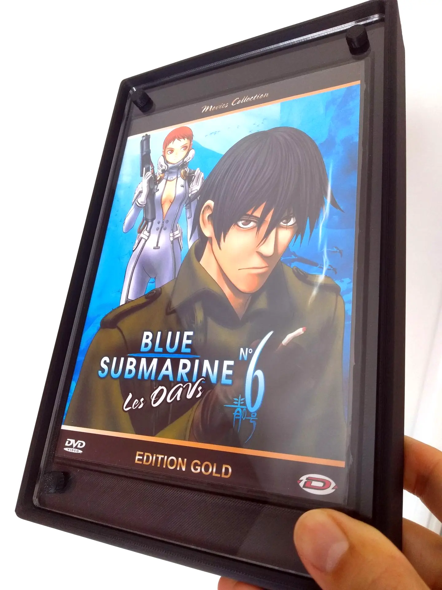 Boîtier / Boîte / Présentoir  / Box Horiden avec plaques acrylique pour la protection / conservation / exposition / décoration de manga / livre / DVD / Bluray / Blu-ray / Jeux-vidéo / Jeu-vidéo / Playstation / Xbox / Nintendo / Sega