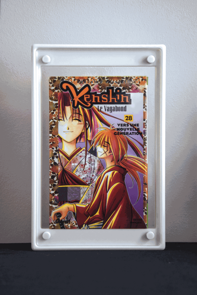 Boîtier / Boîte / Présentoir  avec plaques acrylique pour la protection / conservation / exposition / décoration de manga / livre / DVD / Bluray / Blu-ray / Jeux-vidéo / Jeu-vidéo / Playstation / Xbox / Nintendo / Sega