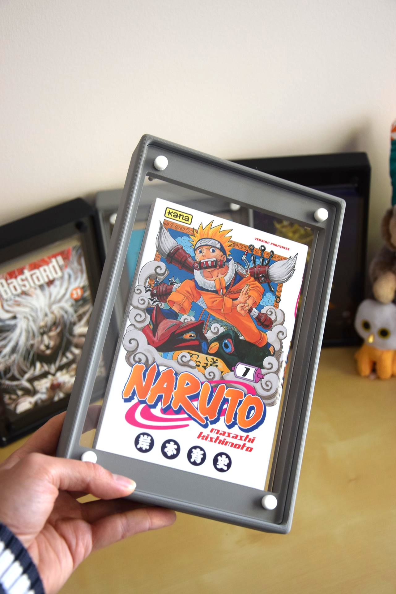 Boîtier / Boîte / Présentoir  avec plaques acrylique pour la protection / conservation / exposition / décoration de manga / livre / DVD / Bluray / Blu-ray / Jeux-vidéo / Jeu-vidéo / Playstation / Xbox / Nintendo / Sega