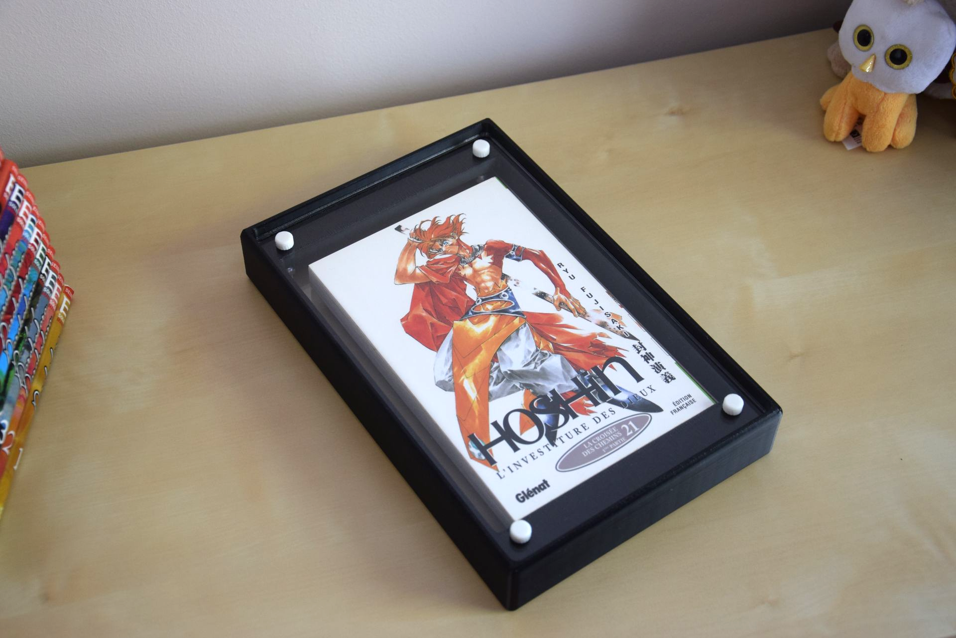 Boîtier / Boîte / Présentoir  avec plaques acrylique pour la protection / conservation / exposition / décoration de manga / livre / DVD / Bluray / Blu-ray / Jeux-vidéo / Jeu-vidéo / Playstation / Xbox / Nintendo / Sega