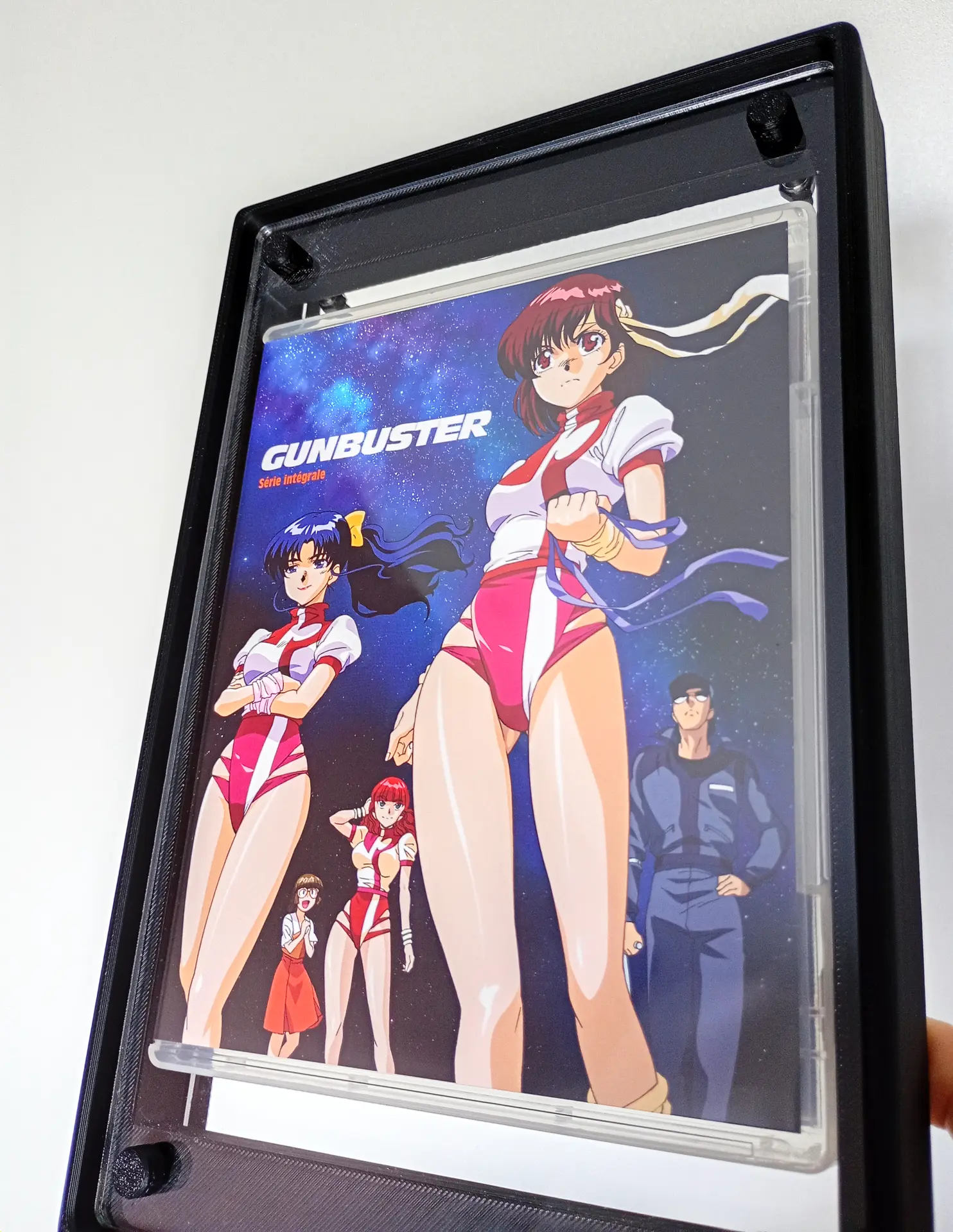 Boîtier / Boîte / Présentoir  / Box Horiden avec plaques acrylique pour la protection / conservation / exposition / décoration de manga / livre / DVD / Bluray / Blu-ray / Jeux-vidéo / Jeu-vidéo / Playstation / Xbox / Nintendo / Sega