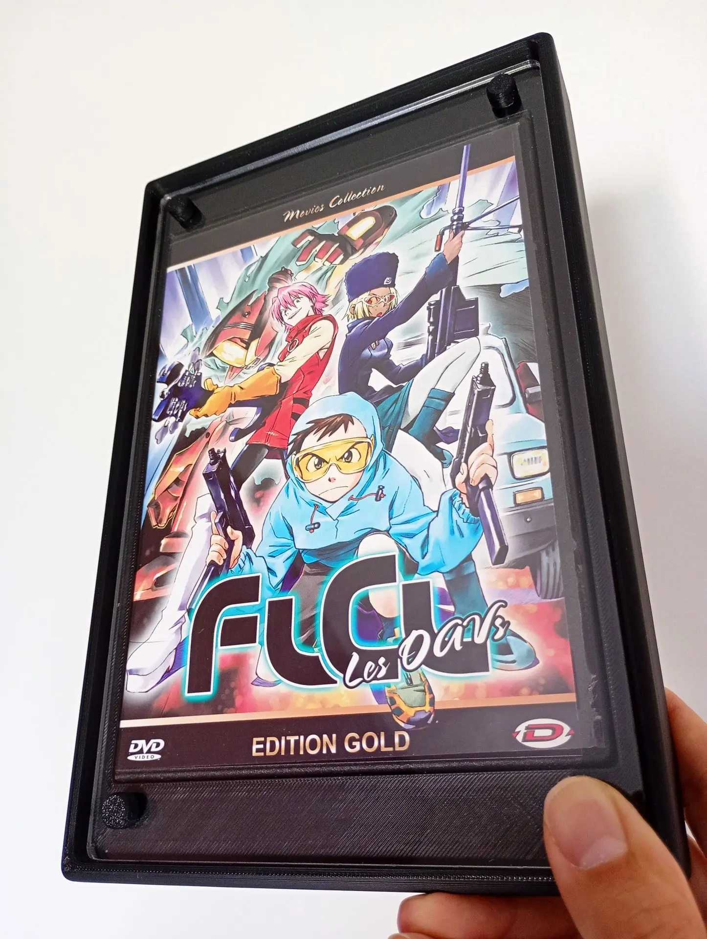 Boîtier / Boîte / Présentoir  / Box Horiden avec plaques acrylique pour la protection / conservation / exposition / décoration de manga / livre / DVD / Bluray / Blu-ray / Jeux-vidéo / Jeu-vidéo / Playstation / Xbox / Nintendo / Sega