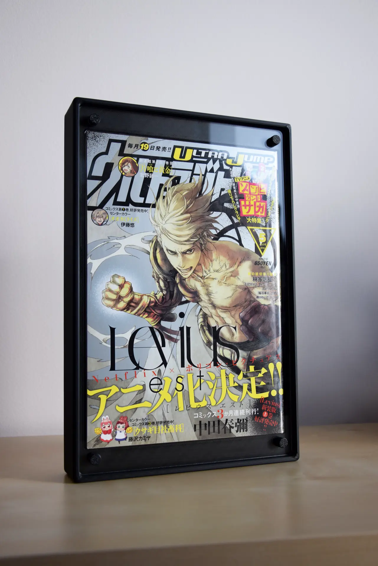 Boîtier / Boîte / Présentoir  avec plaques acrylique pour la protection / conservation / exposition / décoration de manga / livre / DVD / Bluray / Blu-ray / Jeux-vidéo / Jeu-vidéo / Playstation / Xbox / Nintendo / Sega