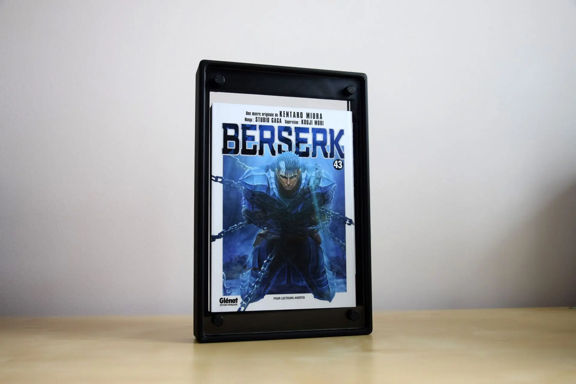 Boîtier / Boîte / Présentoir  avec plaques acrylique pour la protection / conservation / exposition / décoration de manga / livre / DVD / Bluray / Blu-ray / Jeux-vidéo / Jeu-vidéo / Playstation / Xbox / Nintendo / Sega