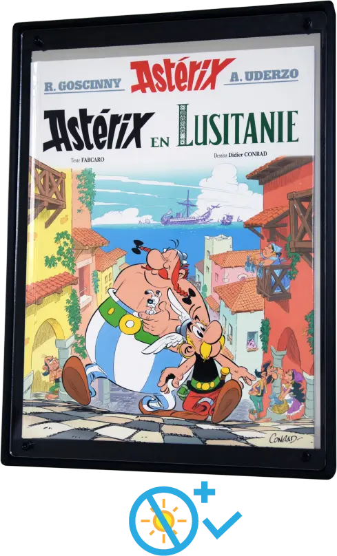 Boîtier BD Premium UV+ NOIR