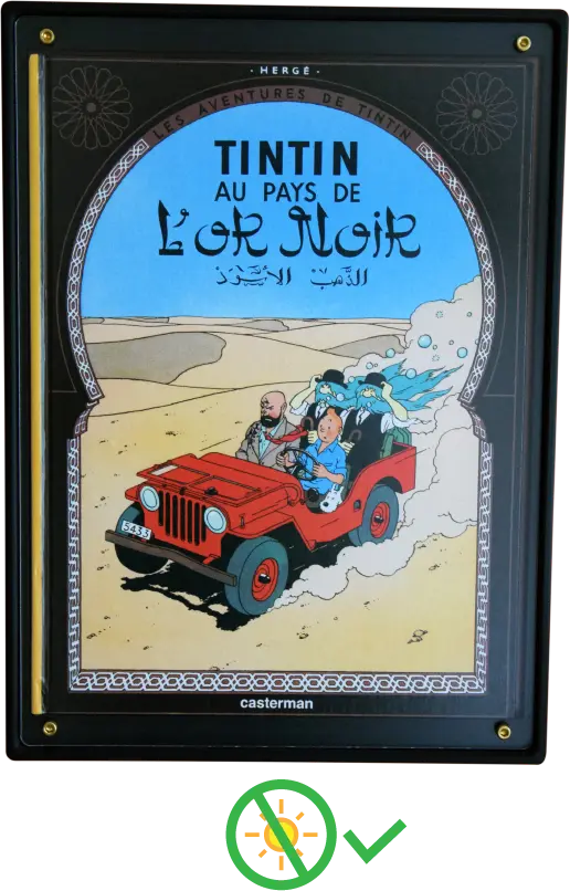 Boîtier BD Premium Anti-Reflets NOIR