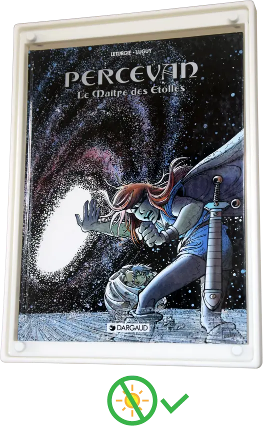 Boîtier BD Classique BLANC