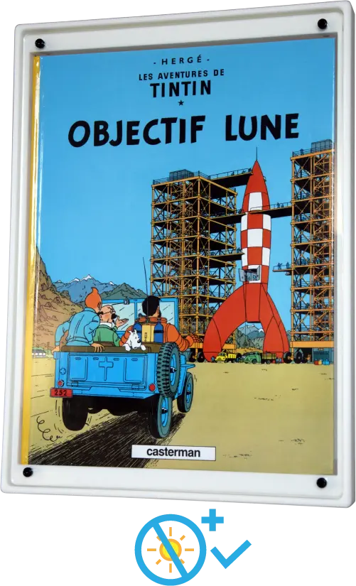 Boîtier BD Premium UV+ BLANC