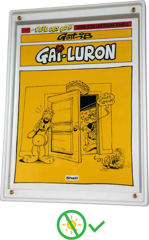 Boîtier BD Premium Anti-Reflets BLANC