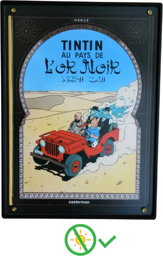 Boîtier BD Premium Anti-Reflets NOIR