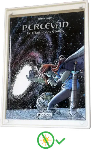 Boîtier BD Classique BLANC